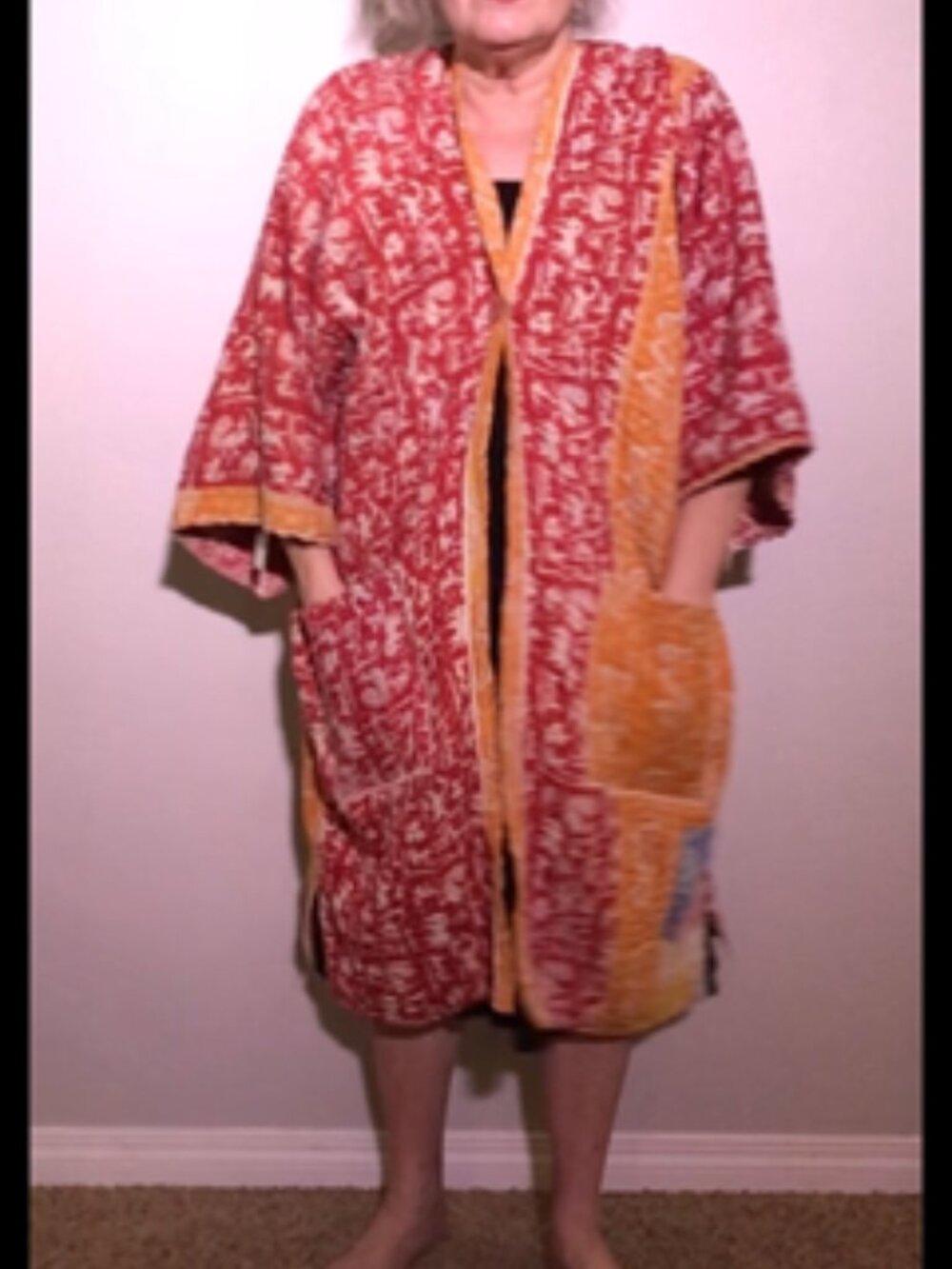 Reversible Kimono Robe - Picture 10 of 11